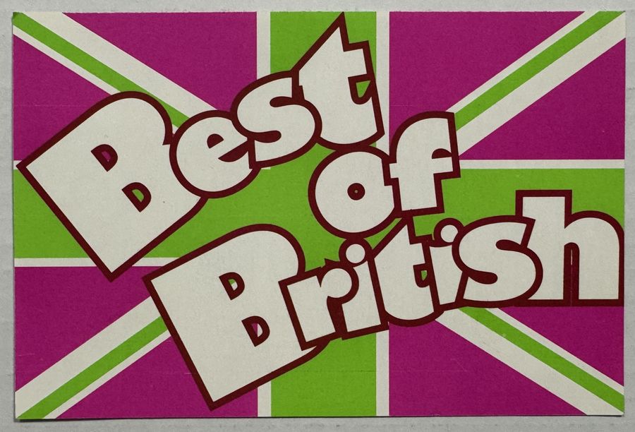 Best of British — flyer, July 22, 1993, New York, NY