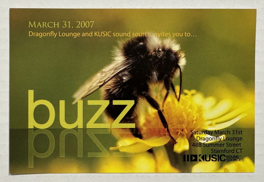 Buzz — flyer, March 31, 2007, Stamford, CT