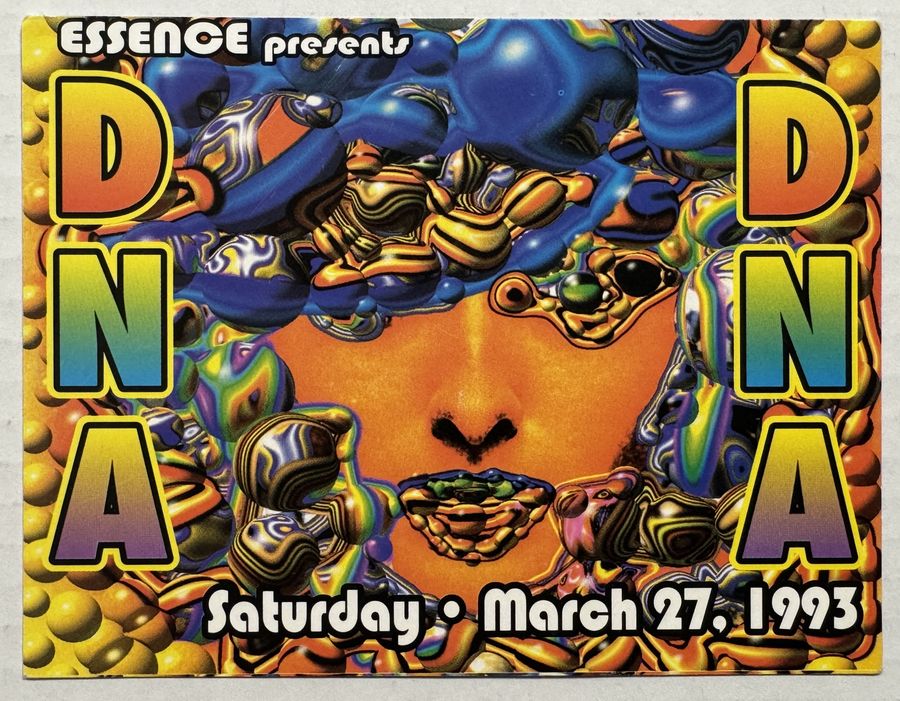 DNA — flyer, March 27, 1993, Long Island, NY