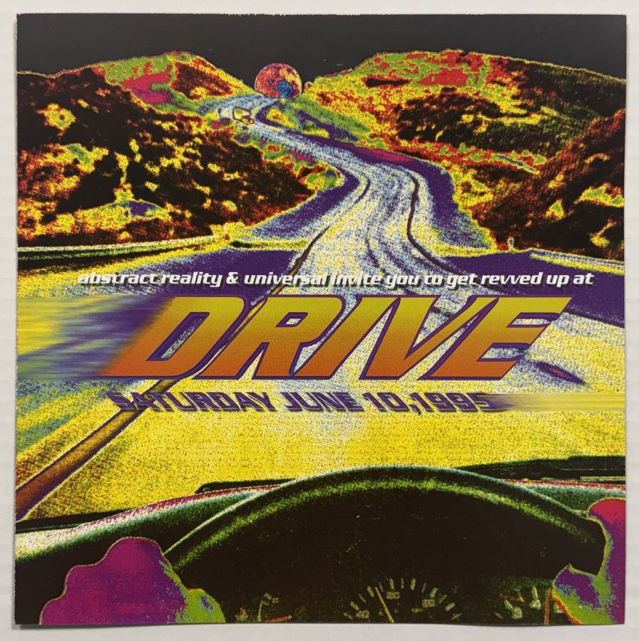 Drive — flyer, June 10, 1995