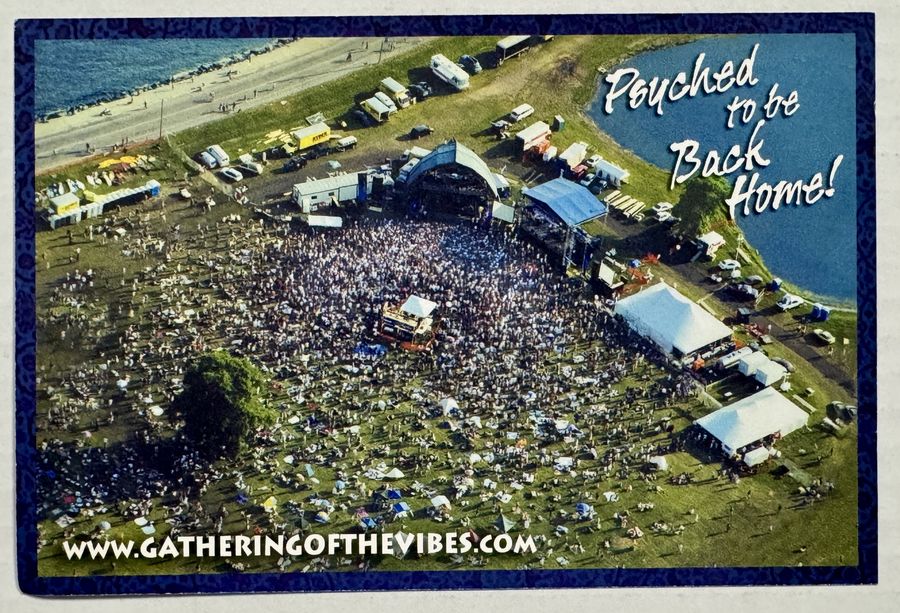 Gathering of the Vibes — flyer, August 9 – 12, 2007, Bridgeport, CT