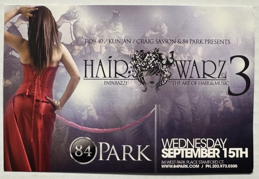 Hair Warz 3 — flyer, September 15, 2010, Stamford, CT