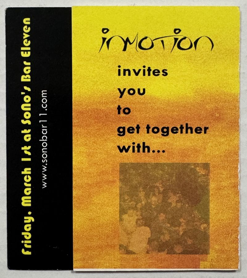 inMotion — flyer, March 1, 2002, Norwalk, CT