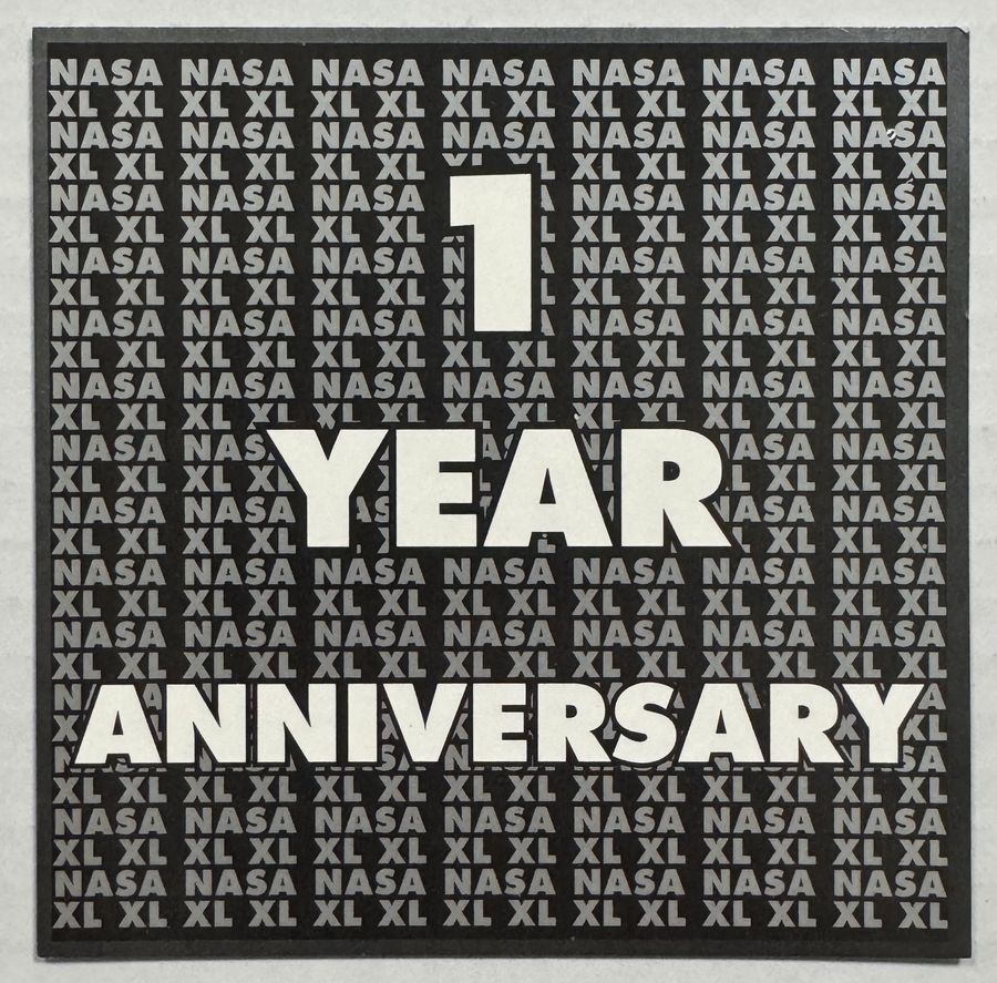 NASA — 1 Year Anniversary — flyer, July 23, 1993, New York, NY