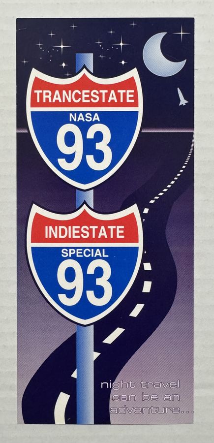 NASA — Trancestate '93 — flyer, April 23, 1993, New York, NY