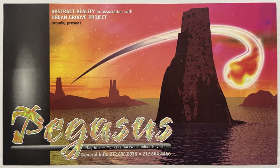 Pegasus — flyer, May 6, 1995, Yonkers, NY