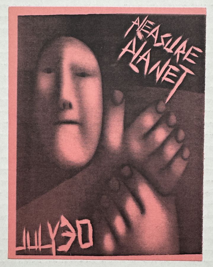 Pleasure Planet — flyer, July 30, 1993, Baltimore, MD