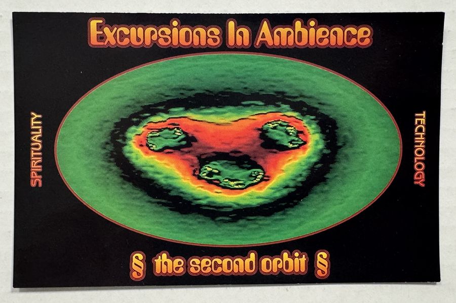 Excursions in Ambience — The Second Orbit — flyer, October 29, 1993, New York, NY