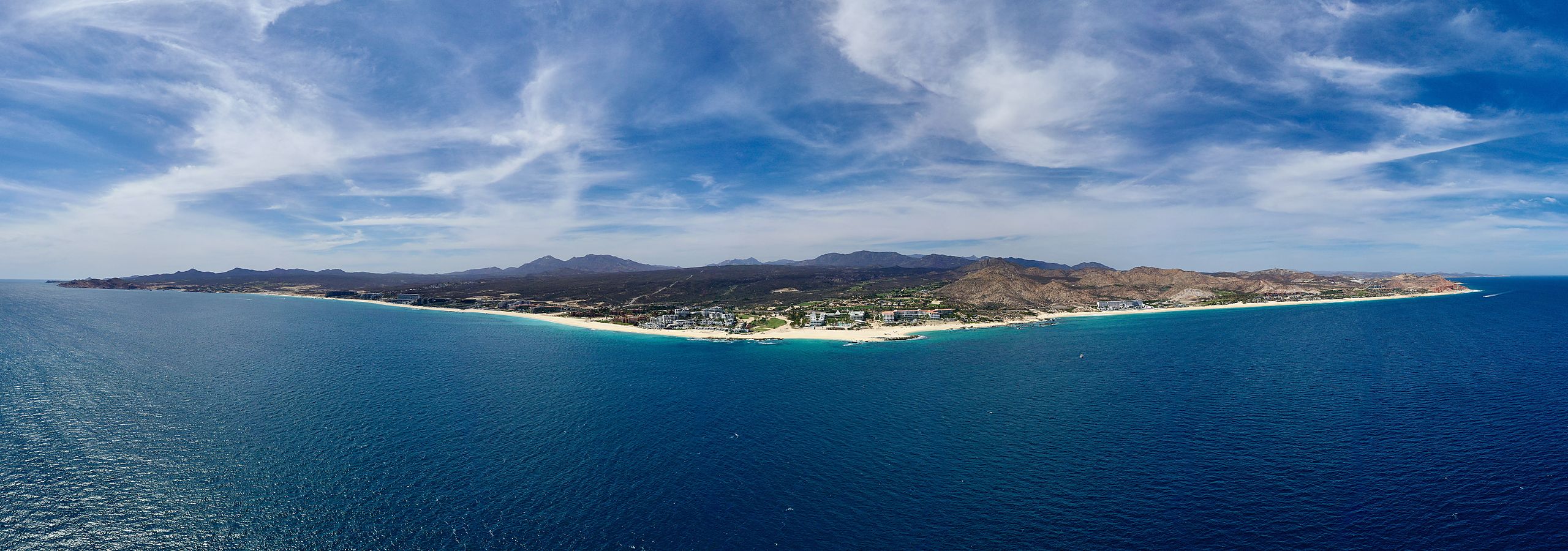 Original aerial panorama from our drone — filmed above one of our engagements