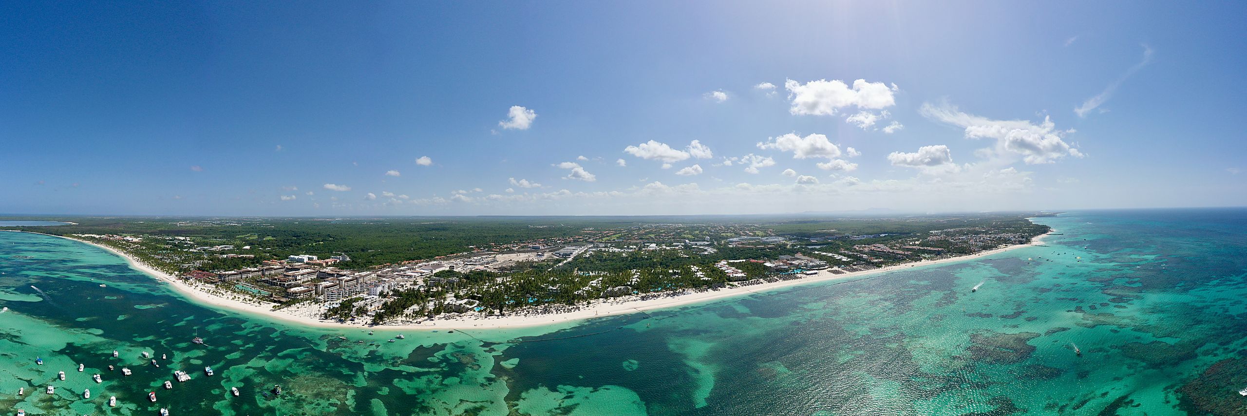 Original aerial panorama from our drone — filmed above one of our engagements