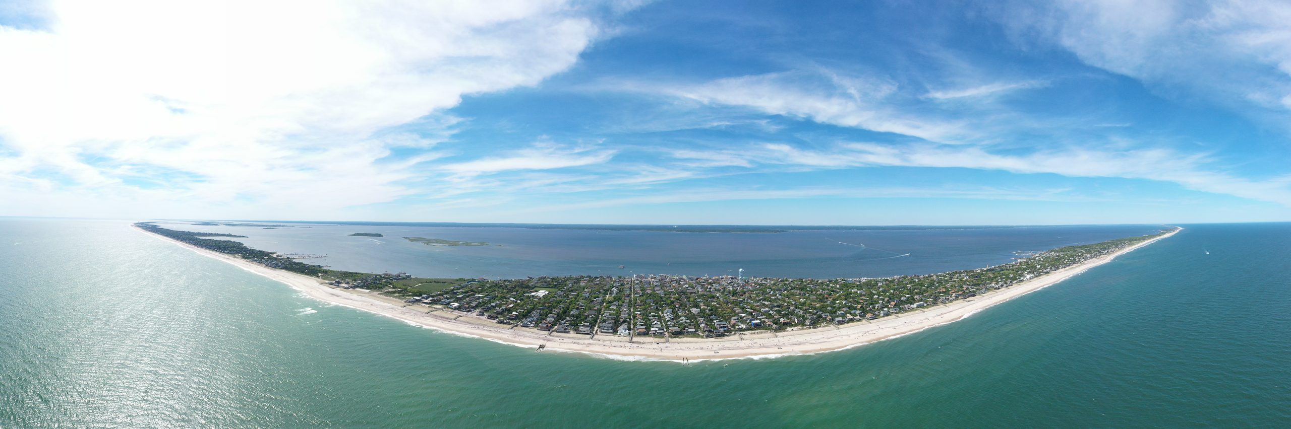 Original aerial panorama from our drone — filmed above one of our engagements